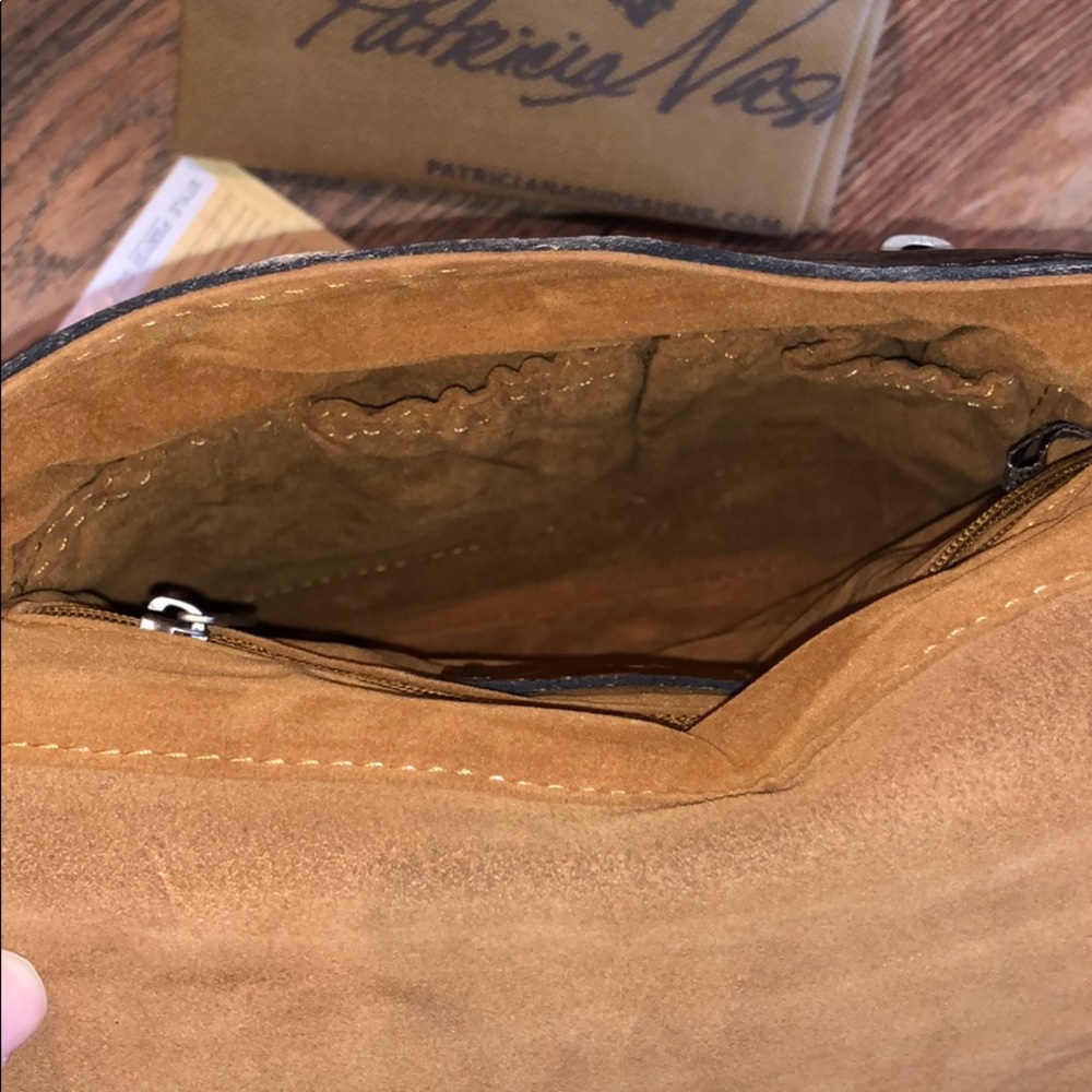 (SOLD) Patricia Nash Turquoise tooled crossbody - Picture 5 of 7